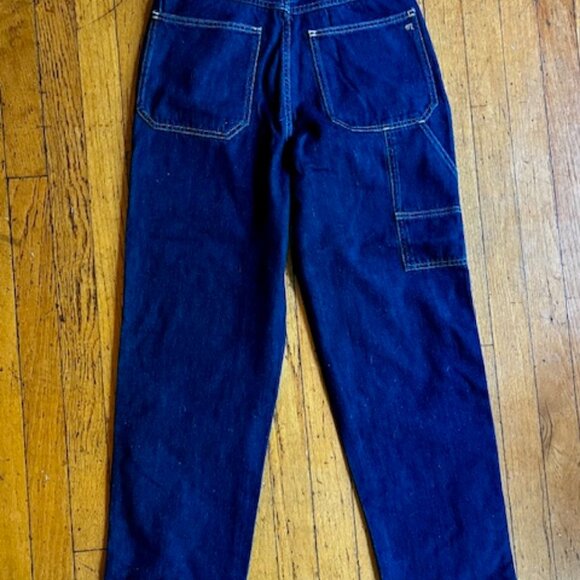 Madewell Jeans Womens 26 The Perfect Vintage Straight Jean Workwear Edition NWT - Picture 4 of 4